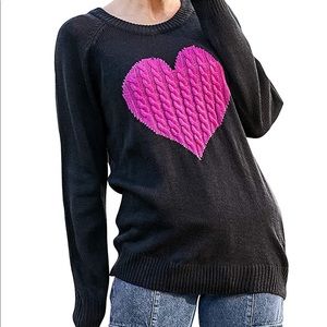 Heart sweater